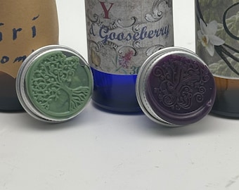 Yennefer & Ciri - Lilac-Gooseberry and Cedar-Fig-Vanilla - SET - Solid Perfume - Cosplay - ORGANIC Witcher inspired - Free shipping -