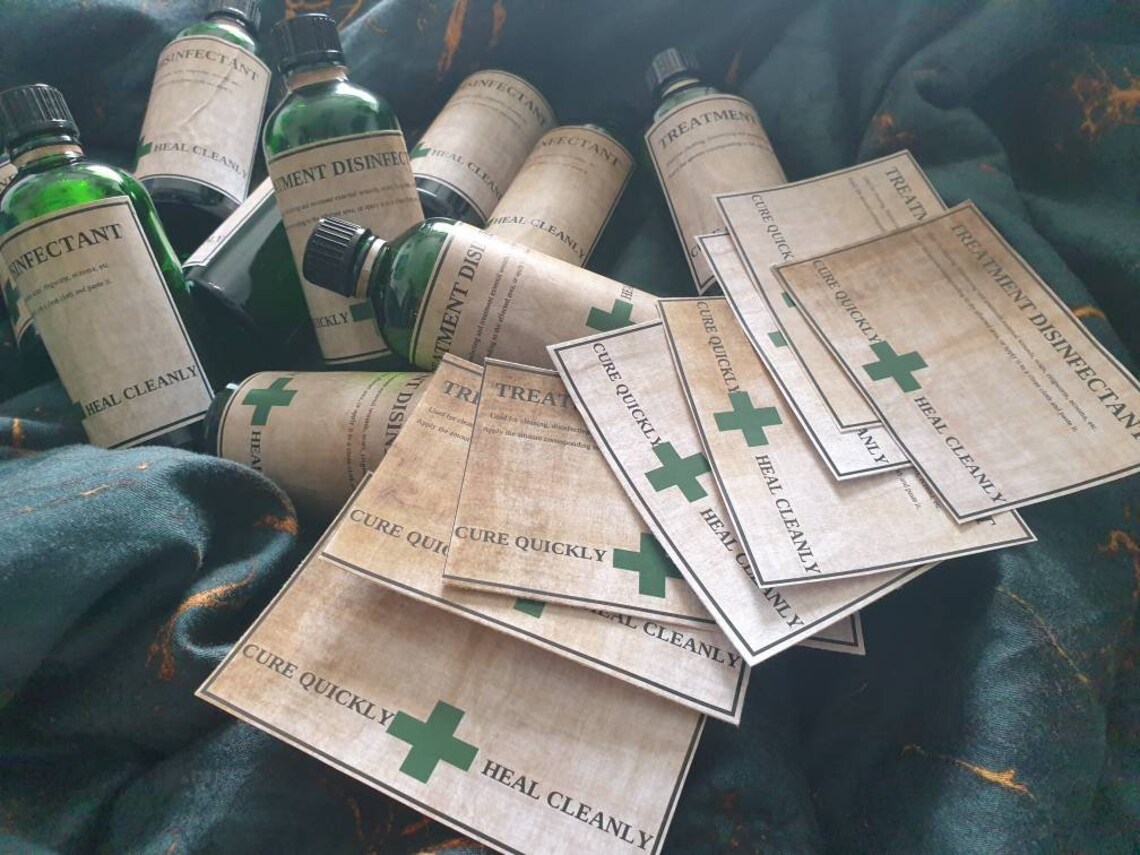 Resident Evil 8 Village Med Kit First Aid Bottle Etsy
