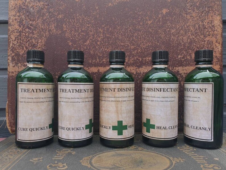 Resident Evil 8 Village Med Kit First Aid Bottle Etsy