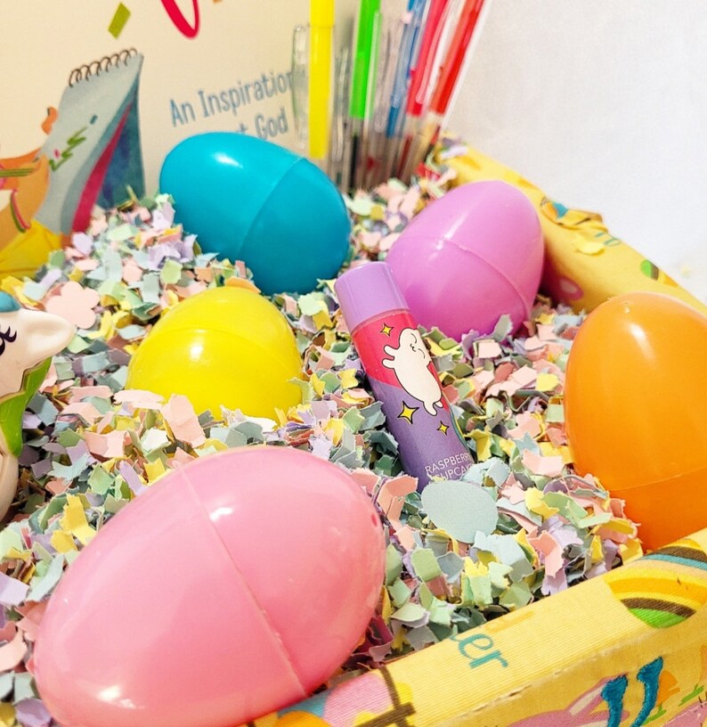 100% paper shredded confetti , kid business , easter , spring , Philanthropy, eco-friendly image 4