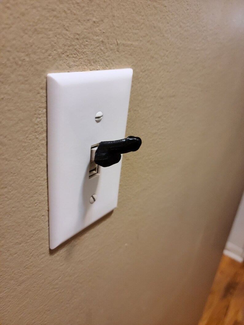 Set of 2 Novelty Light Switch Caps Penis With Balls Prank Etsy
