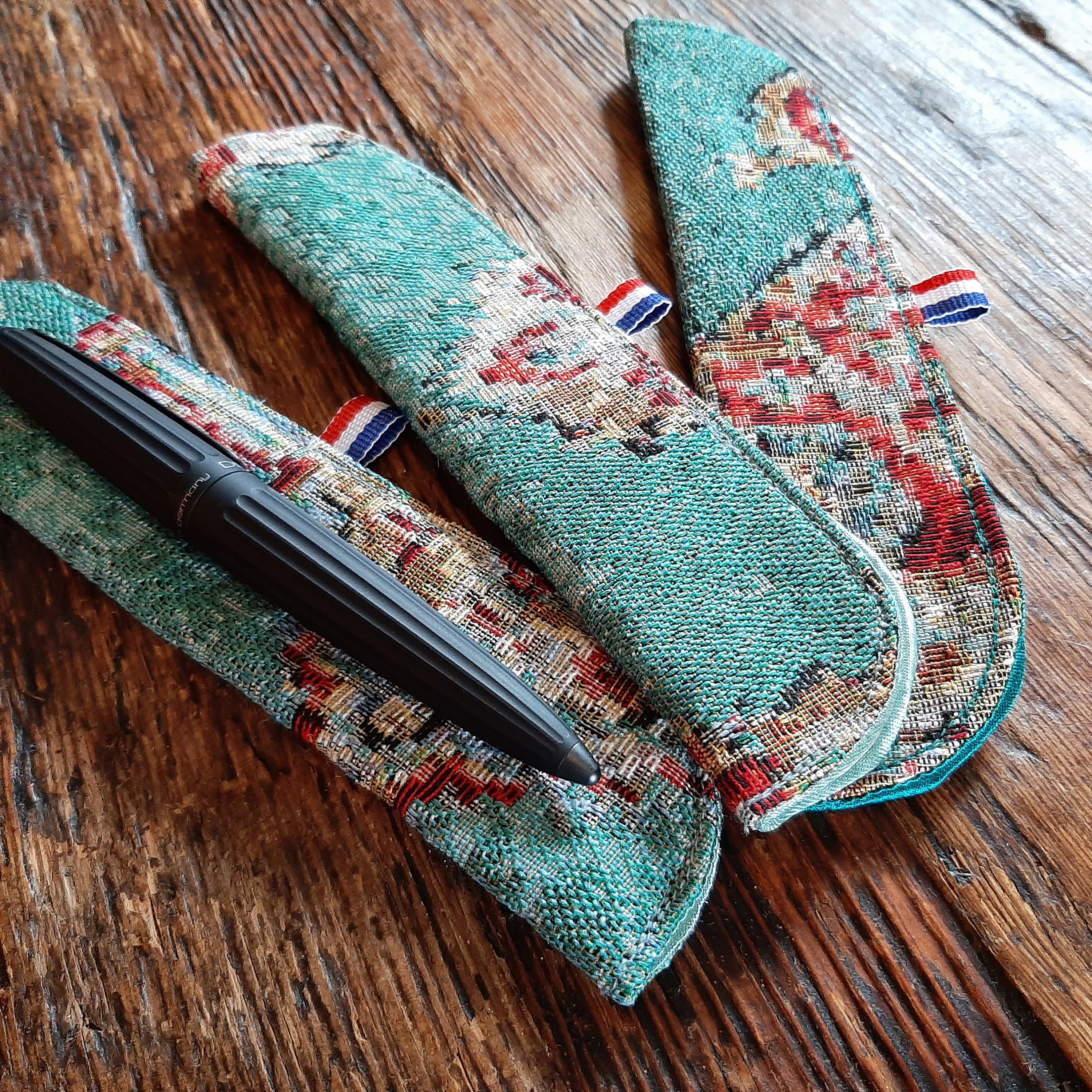 Fabric Fountain Pen Case Fountain Pen Fabric Case - Main Image