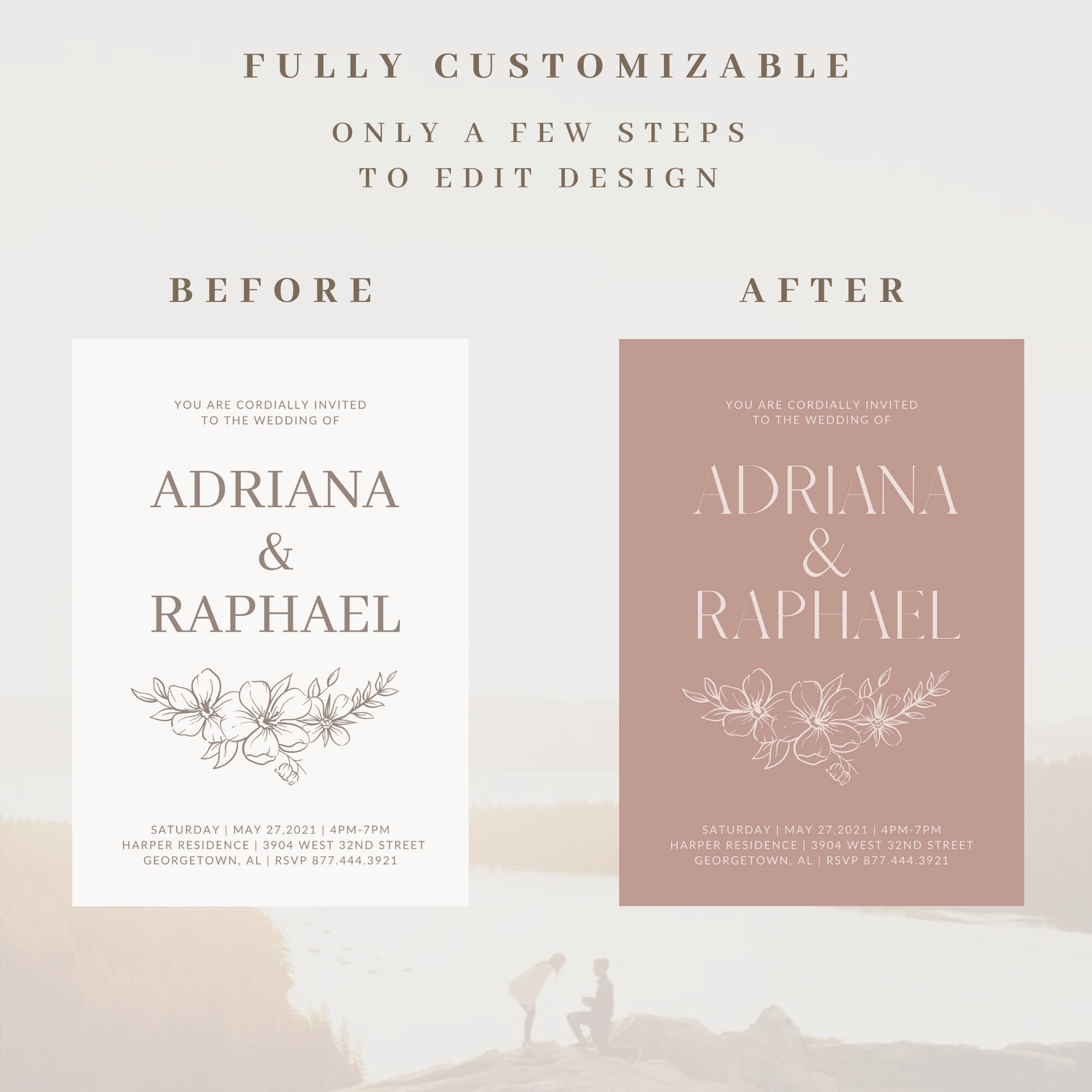 Canva invitations Wastim