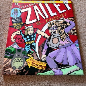 Personal comic book paintings