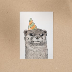 POSTKARTE | Otter Fiete | Party