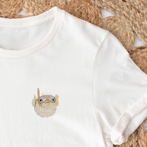 BÜGELBILD | T-Shirtdruck | Kugelfisch Kalle