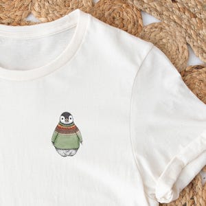 BÜGELBILD | T-Shirtdruck | Pinguin Pulli