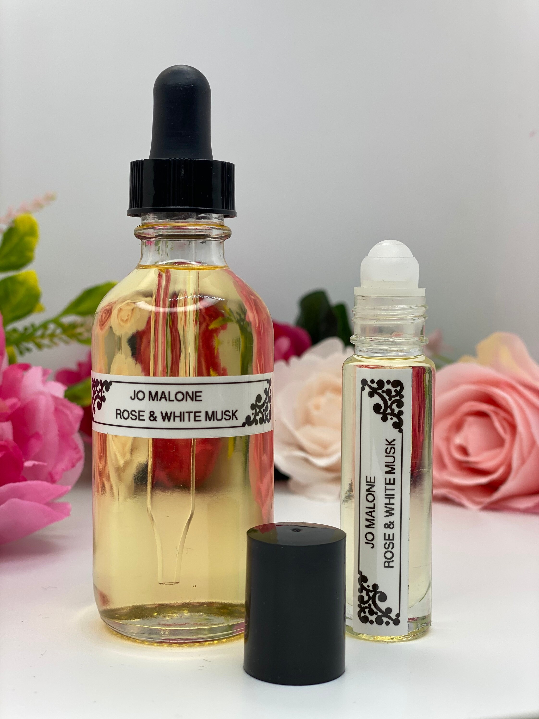 Jo Malone Rose & White Musk / Uncut Long Lasting Fragrance Etsy