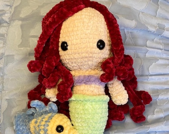 フランダーとセバスチャン、あみぐるみ人形、かぎ針編み人形、手作り