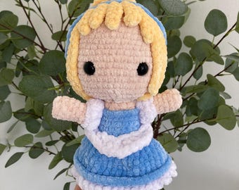 Cinderella - Handmade Crochet Disney Princess Doll