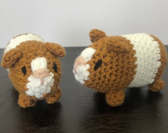 Guinea Pig - Soft Crochet Stuffed Animal