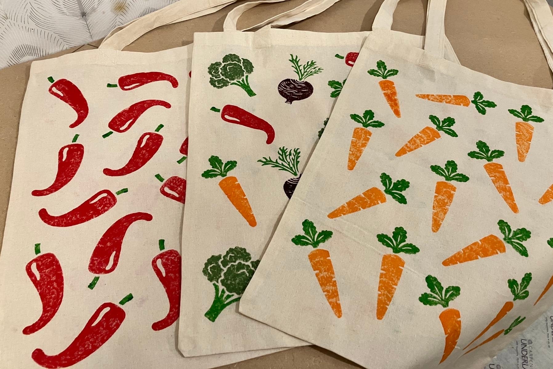 Tote backpack Vegetable