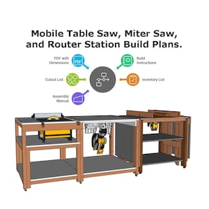 Progetti per la costruzione di un banco da lavoro pieghevole per sega troncatrice: banco da lavoro pieghevole per fresatrice (PDF)