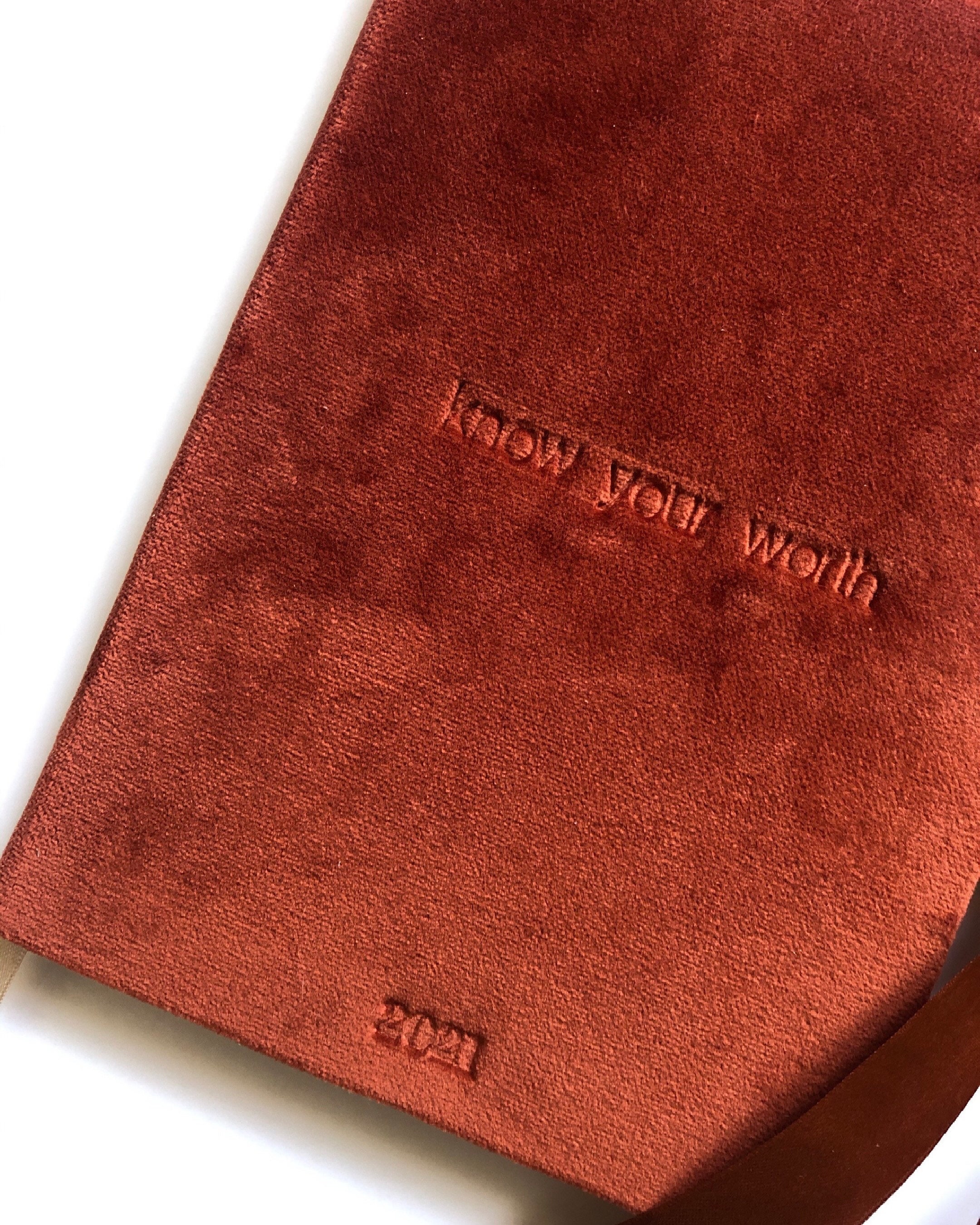 10 Velvet Mixed Journal A5 / Velvet Notebook / Velvet Journal