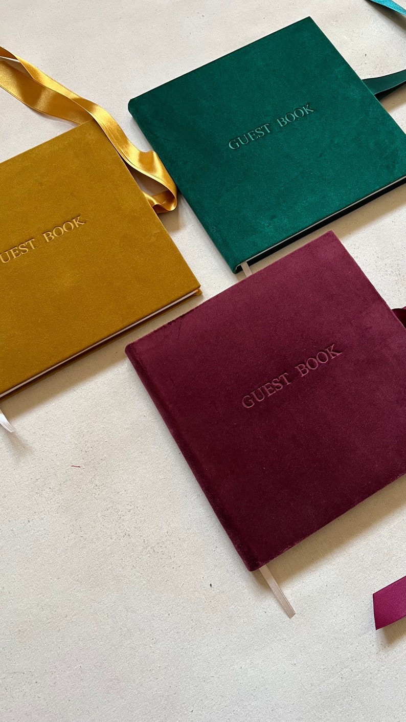 Signature Velvet Book/velvet Notebook/velvet Journal/personalized Diary