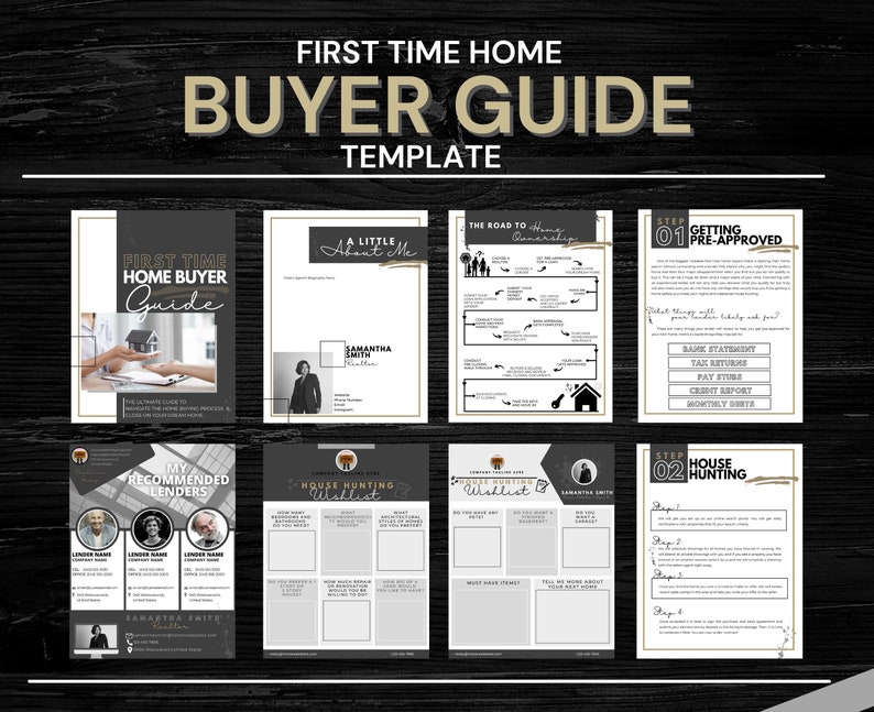 Home Buyer Presentation Guide Real Estate Handout Real - Etsy