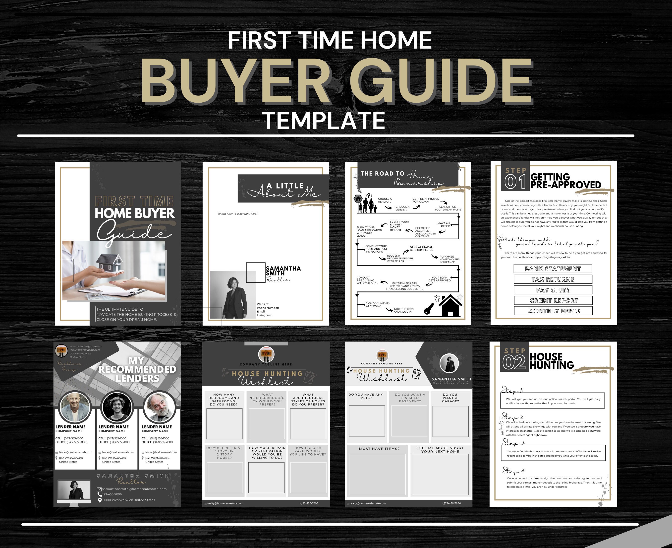 Home Buyer Presentation Guide Real Estate Handout Real Etsy