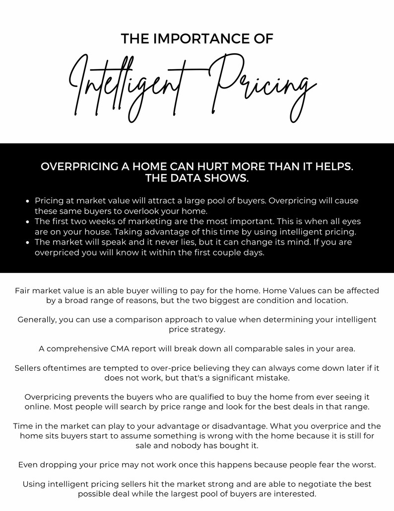 Real Estate Buyer and Seller Guide Real Estate Buyer Guide Etsy