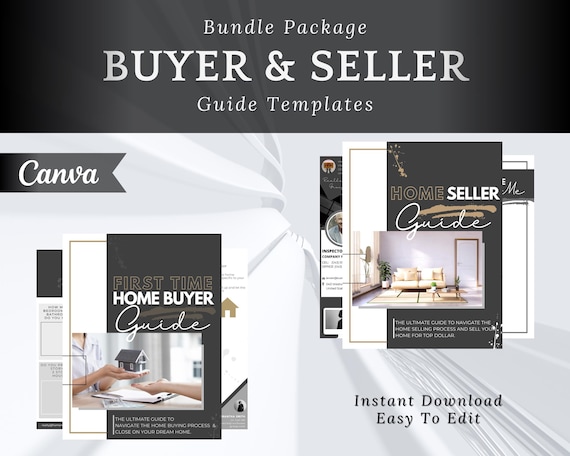 Gold Real Estate Home Buyer & Seller Guide | Real Estate Buyer Guide | Real Estate Seller Guide |Seller Presentation | Buyer Presentation