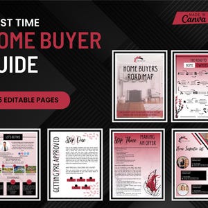 Red Landkartenführer | Handzettel | Druck | Makler Informationen | Makler | Sofort Download
