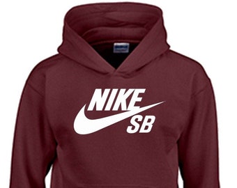 maroon nike sweater