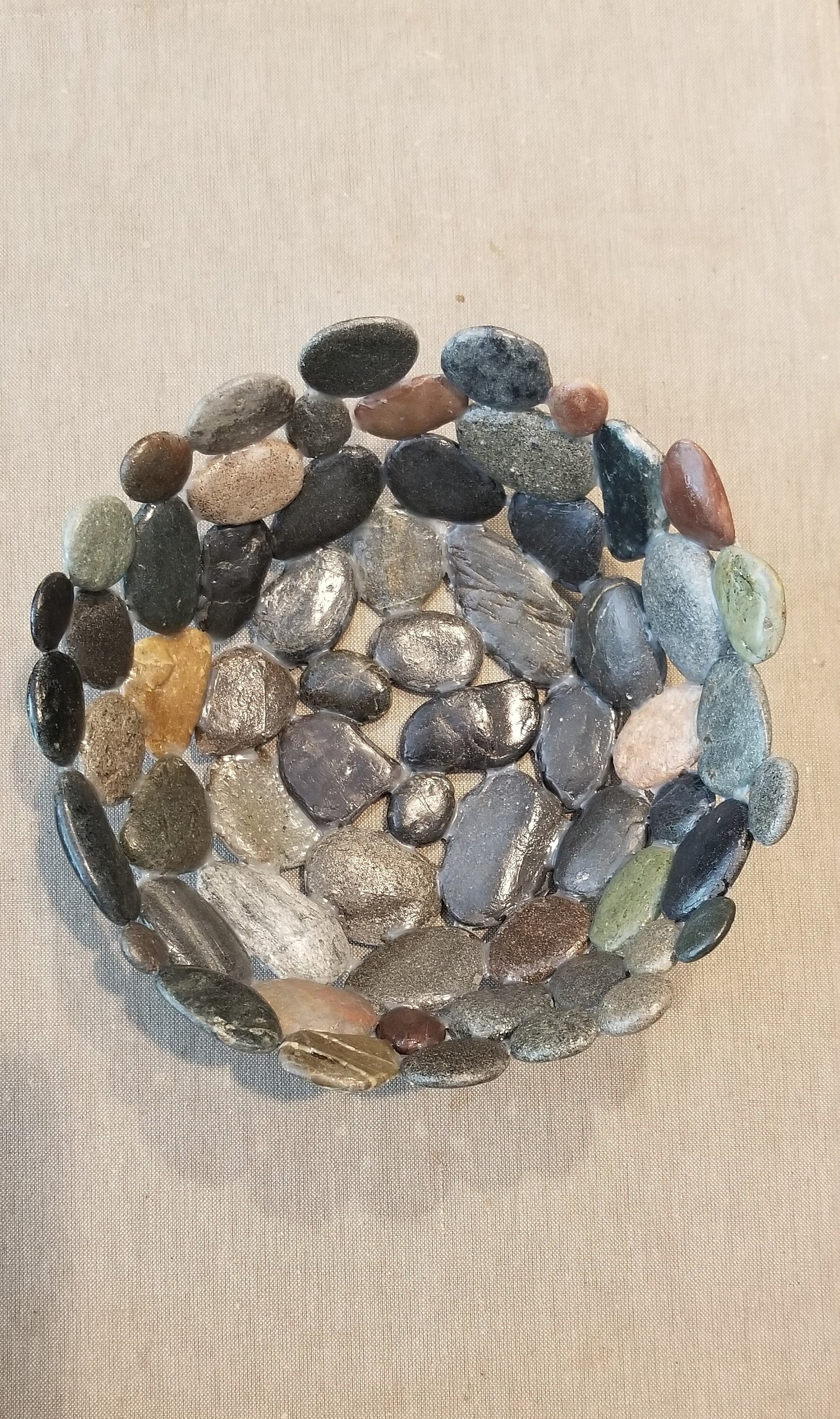 River Rock Bowl Ocean Rock Bowl Etsy