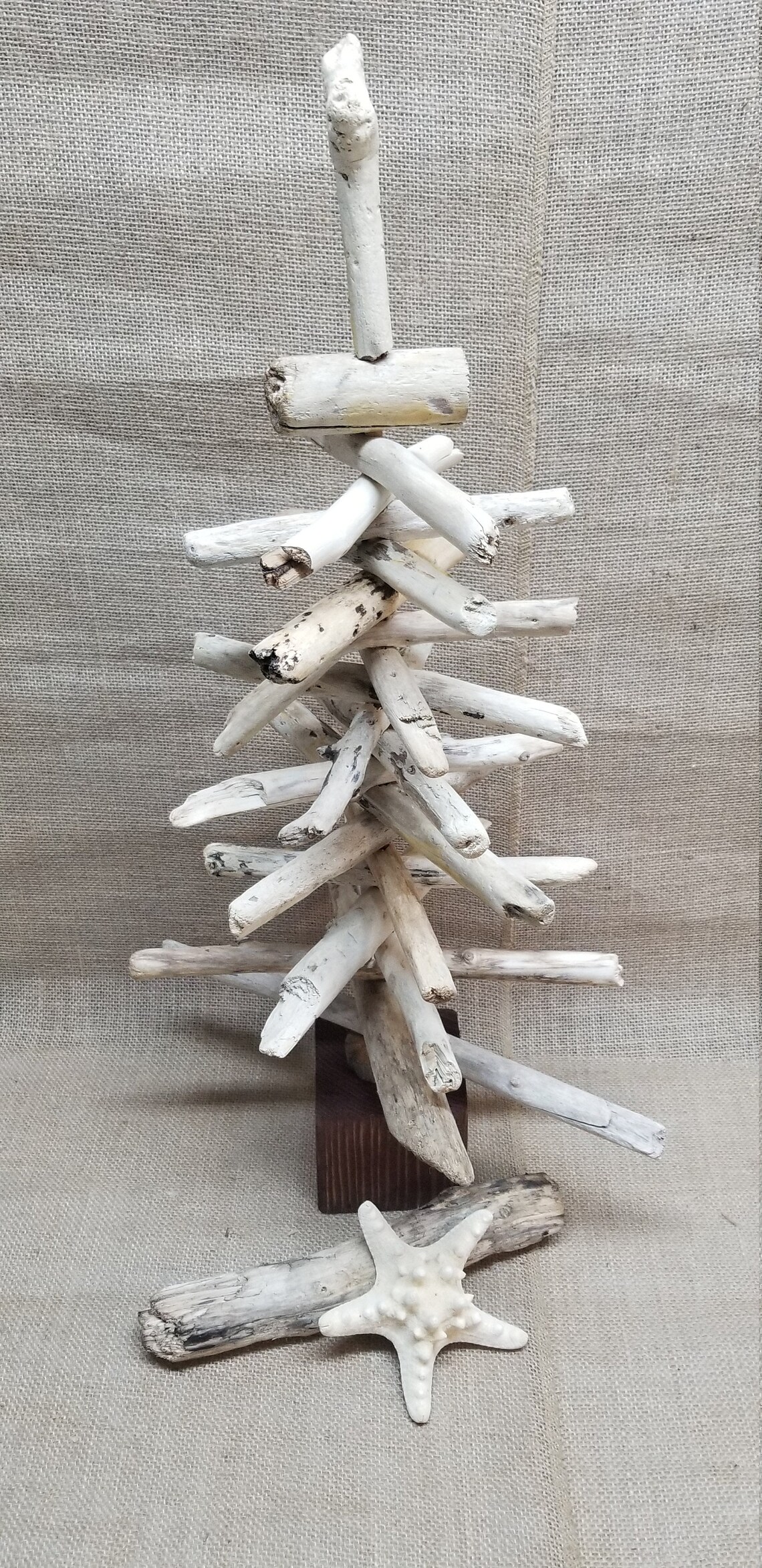Arbre de bois flotté arbre de Noël arbre daffichage Etsy