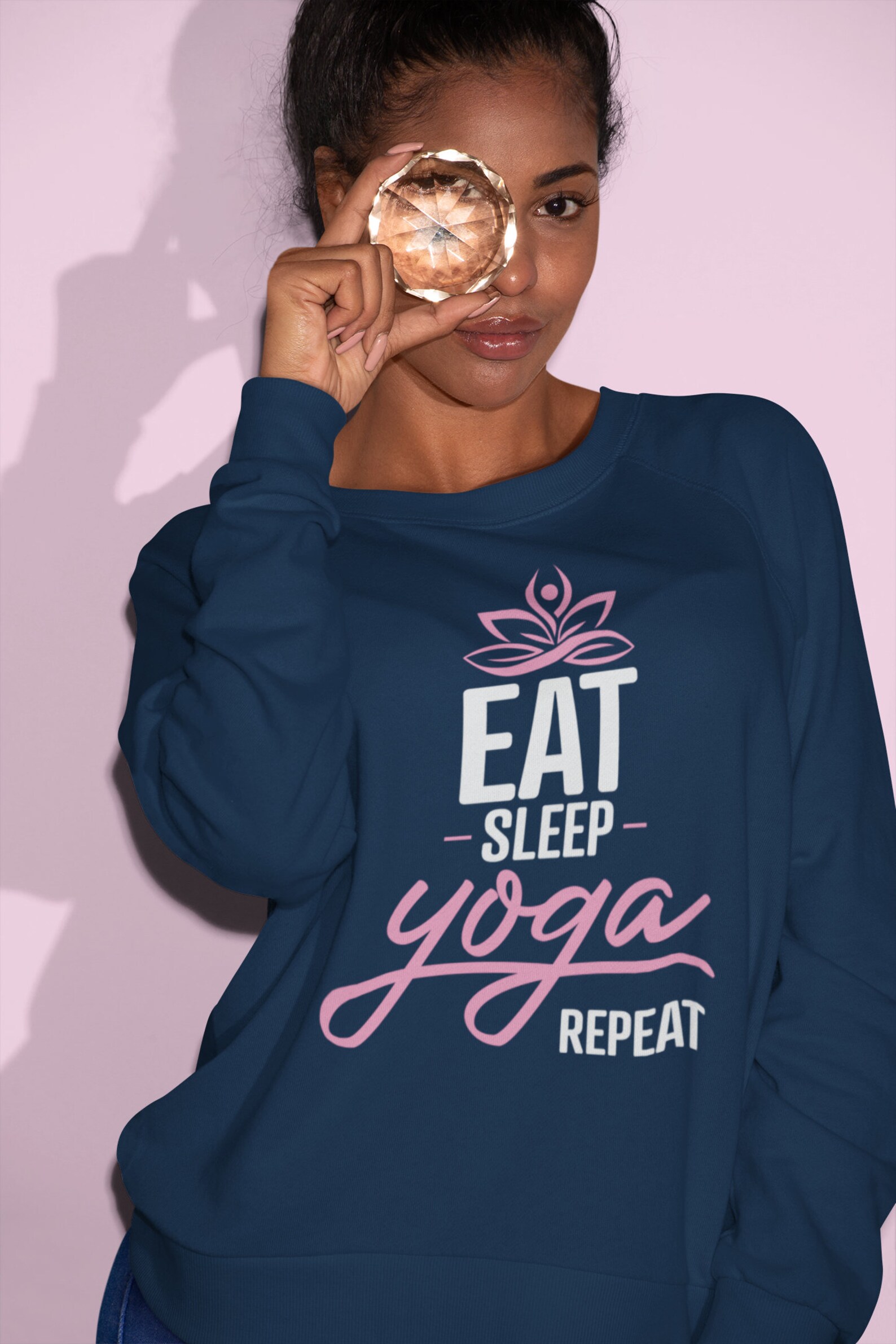 Yoga Sweater Yogi Sweatshirt Yoga Sweatshirt Meditation Etsy