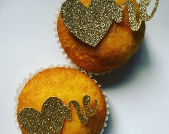 Ein Cupcake Topper