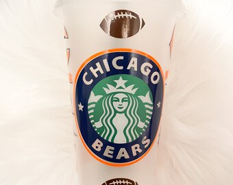 Chicago Bears Starbucks Cold Cup