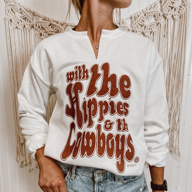 Trippy Hippie Women's Sweatshirt main image 1