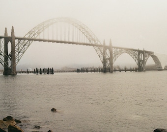 Newport Bridge | Newport, OR | Sztuka ścienna | Wydruk fotograficzny | Dekoracja ścienna