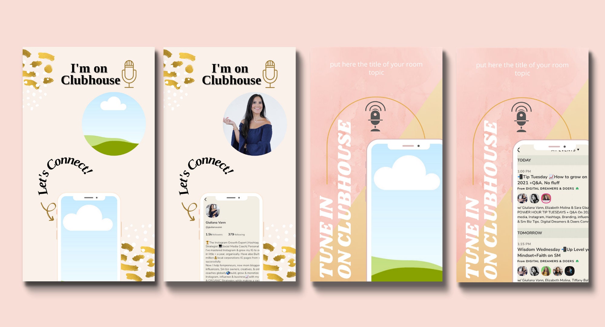 Customizable Clubhouse Notes Template | Printable Sheets for ...