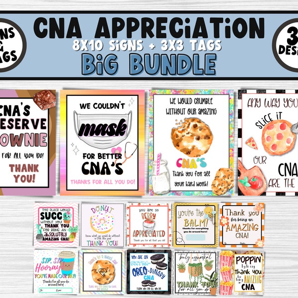 Cna Week Signs Etsy