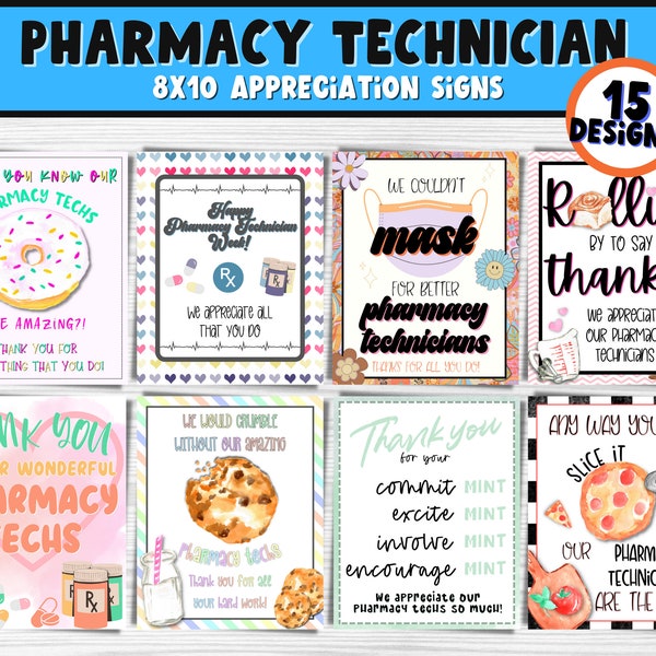 Pharmacy Tech Signs Etsy Pharmacy Tech Signs Etsy