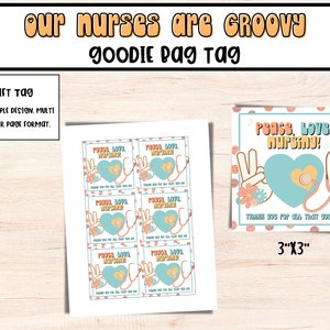 Nurses Appreciation Week Editable Itinerary | Hospital Staff DIY Bulk ...