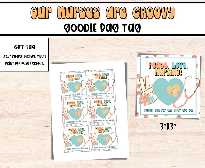 Nurses Appreciation Week Editable Itinerary | Hospital Staff DIY Bulk ...