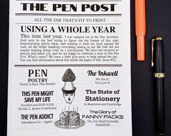 The Pen Post #12 | One Year In