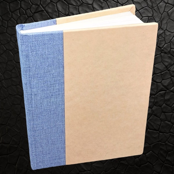 Hardcover Vintage Library Paper Journal / Fountain Pen Friendly / Handbound