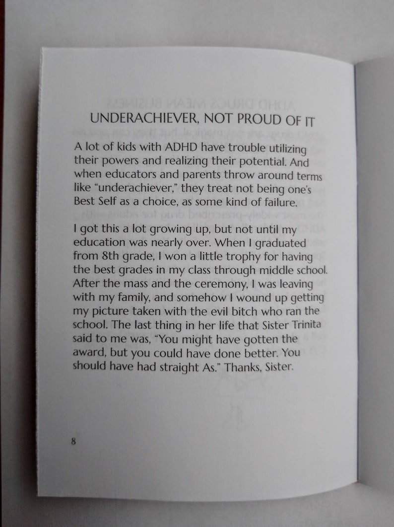 ADHD ain't a joke: A Zine About Mental Health image 3