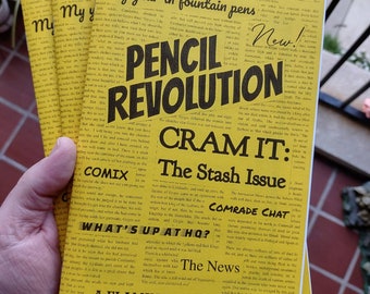 PENCIL REVOLUTION #17 - Cram It: The Stash Issue