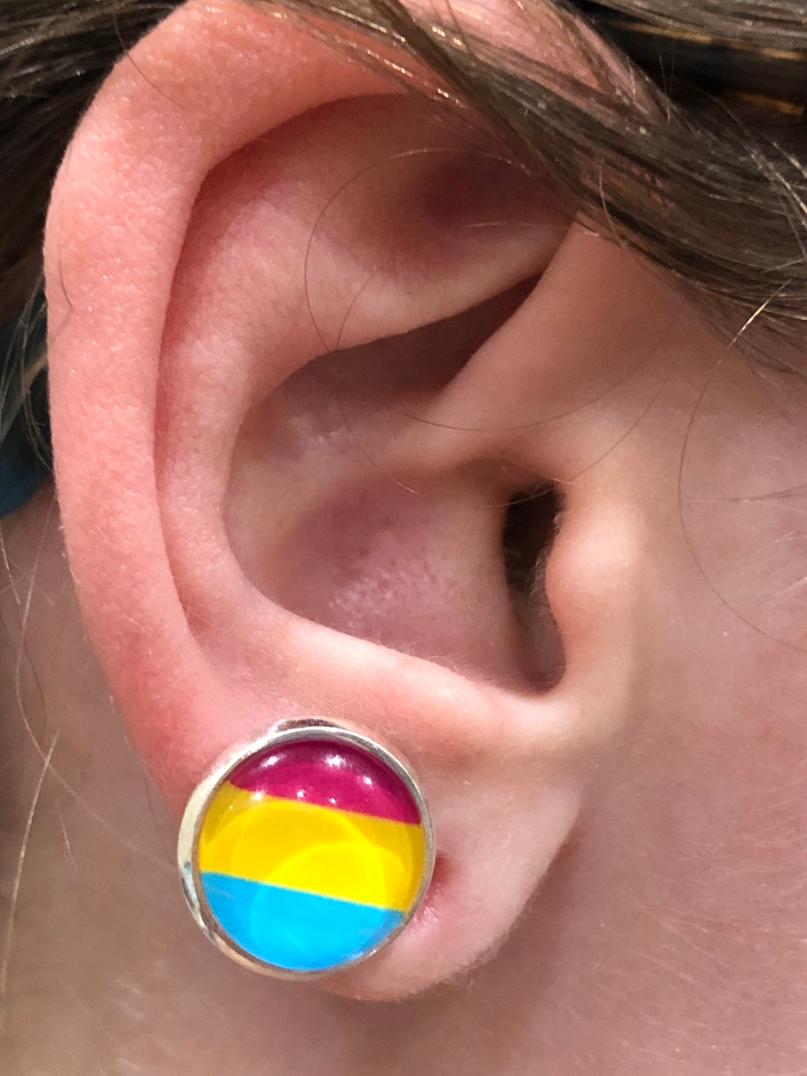 Gay Pride Rainbow Earrings Stud Earrings Trans Jewellery Etsy