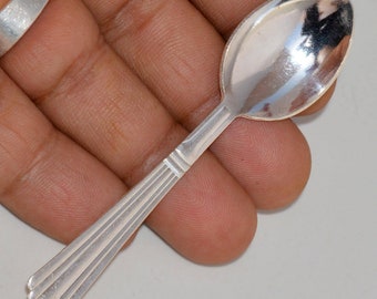 ユリッペさま専用　シルバーベイビースプーン S000007 Sterling Silver Baby Spoon Solid Hallmarked 925 - Etsy