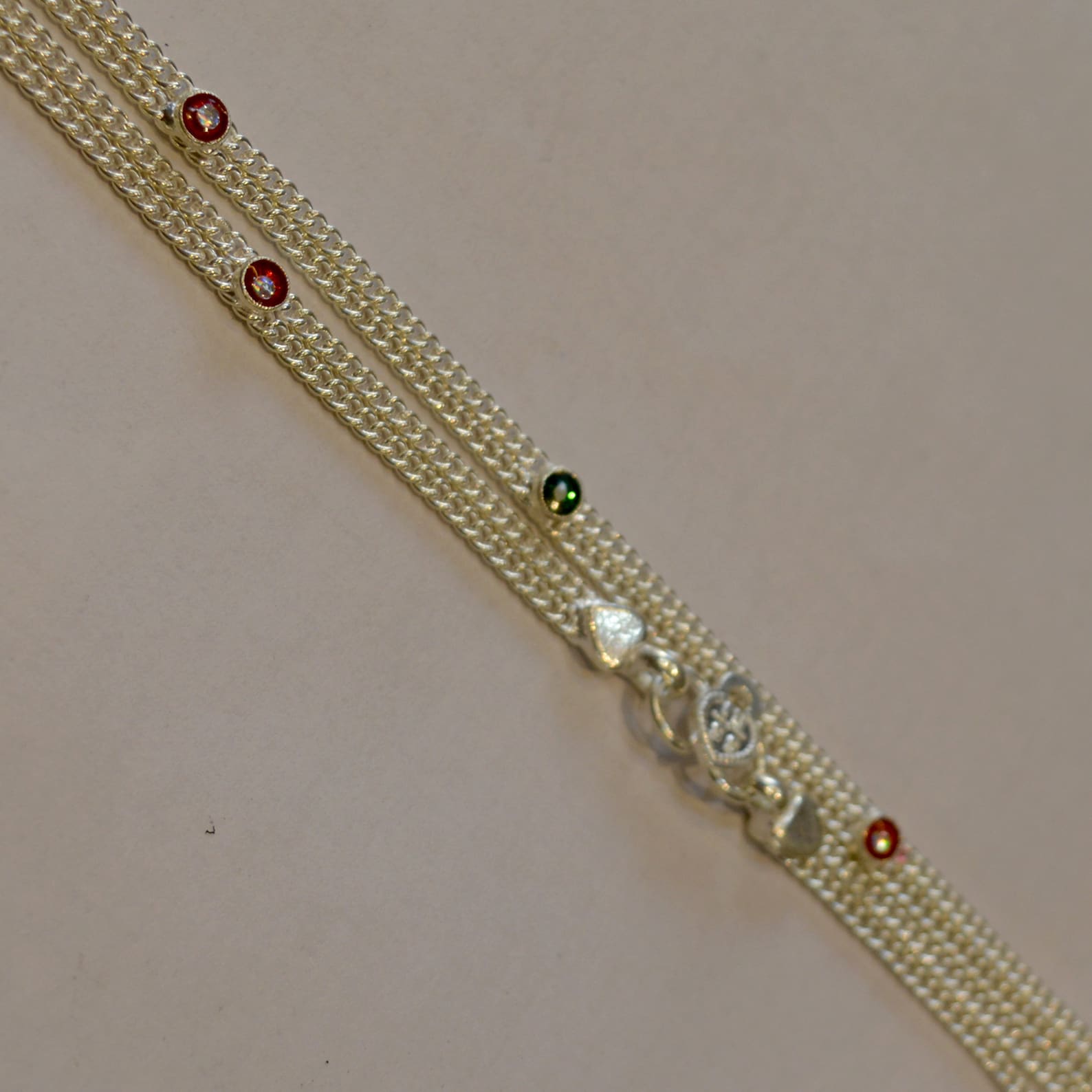 Indian Silver Karadhani // Silver Waist Chain for baby // Etsy