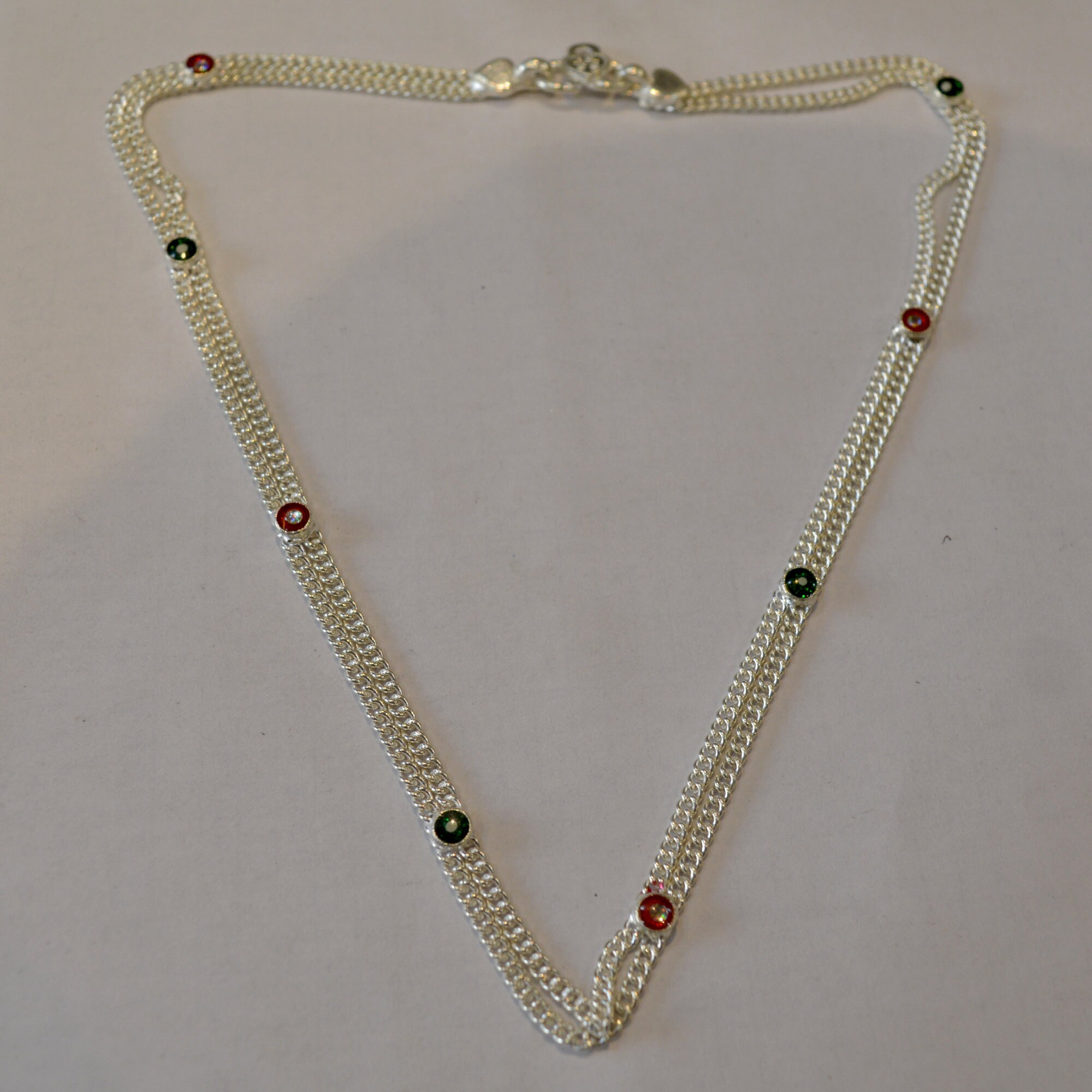 Indian Silver Karadhani // Silver Waist Chain for baby // Etsy