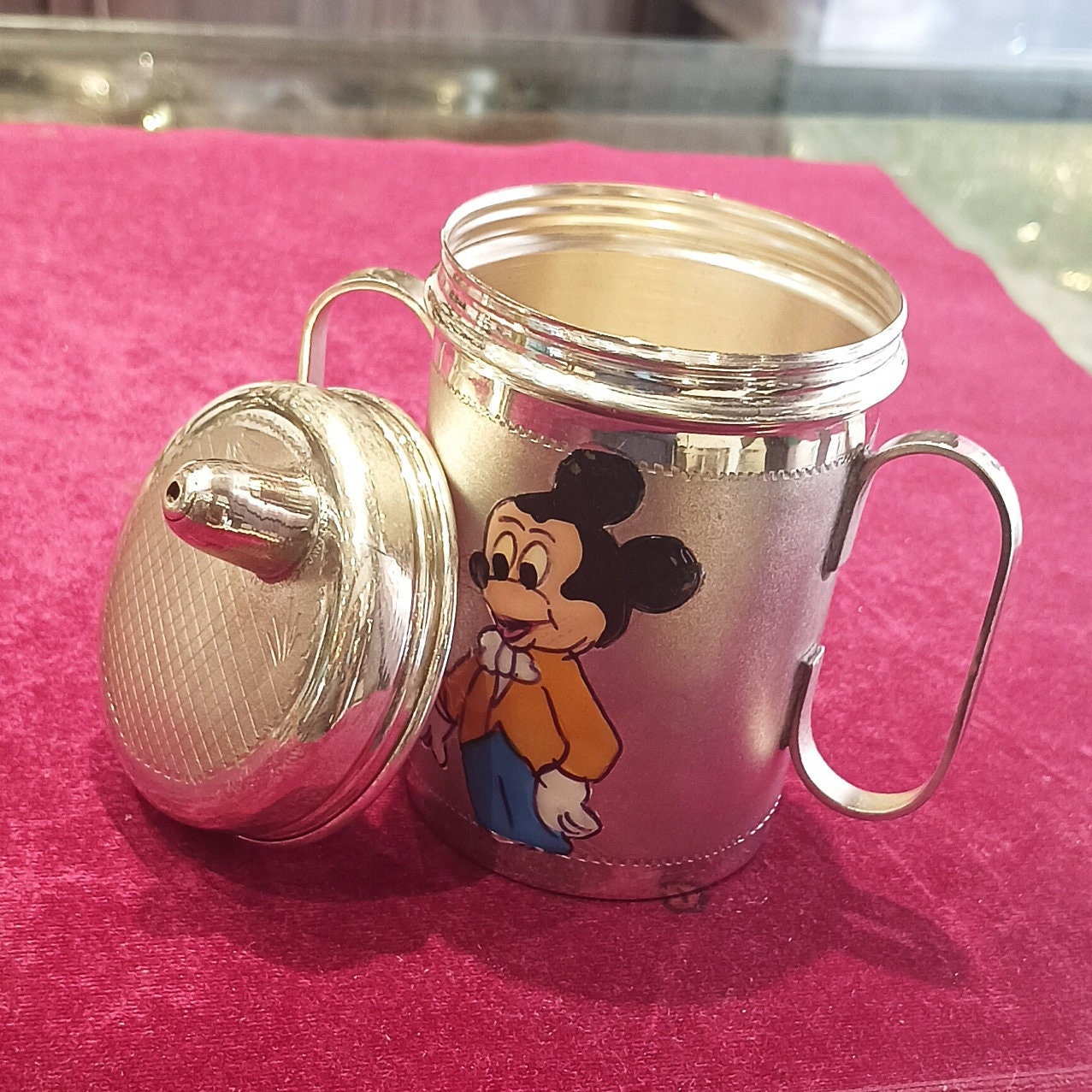 ミルク Mickey Classic Mickey Flea Market Fleece | Junk Food Clothing