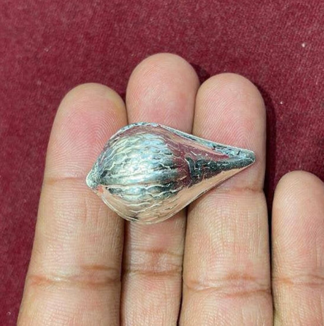 Pure Silver Coconut Pooja Coconut Temple at Home Workplace Etsy