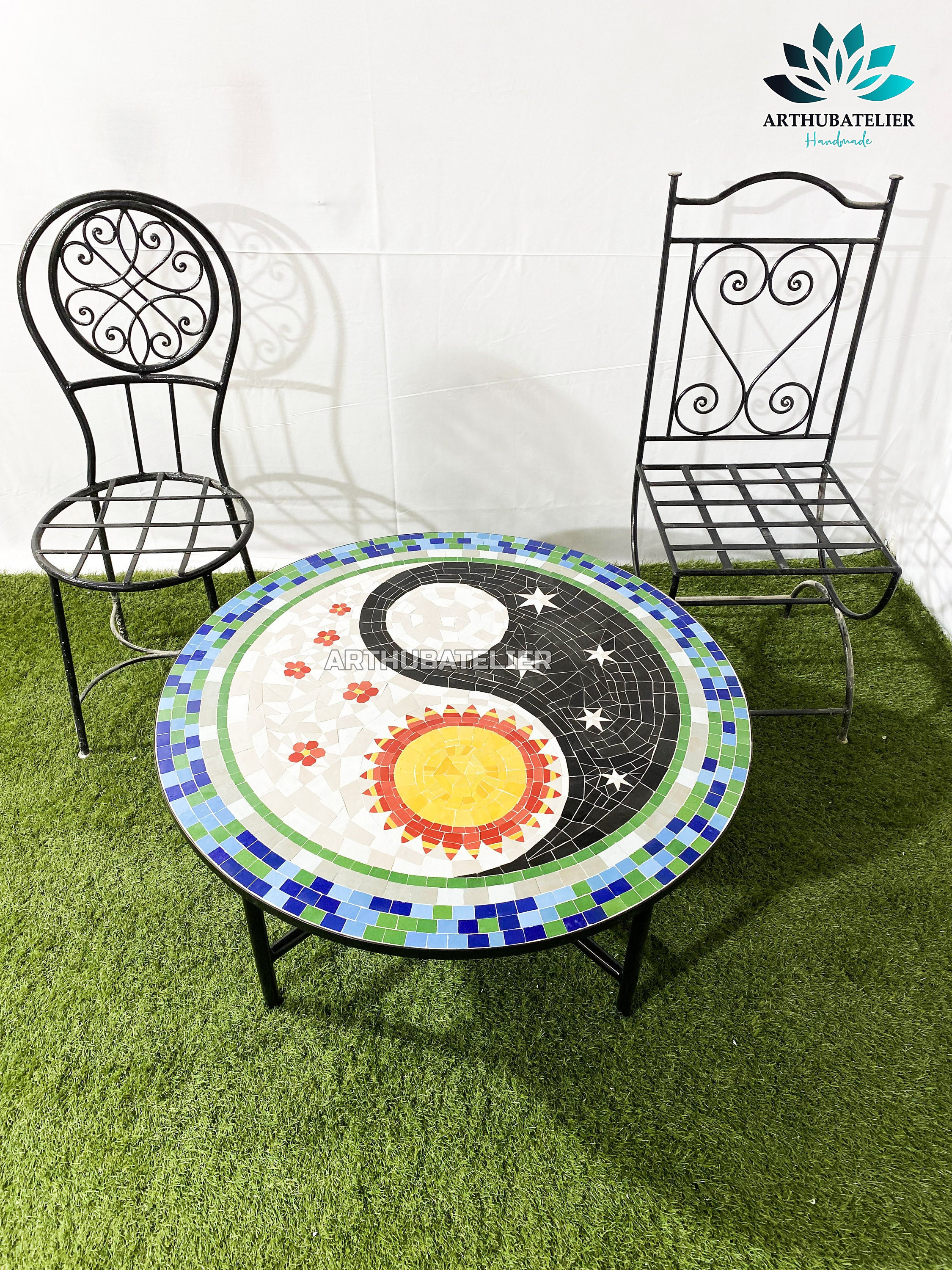 yin yang coffee table