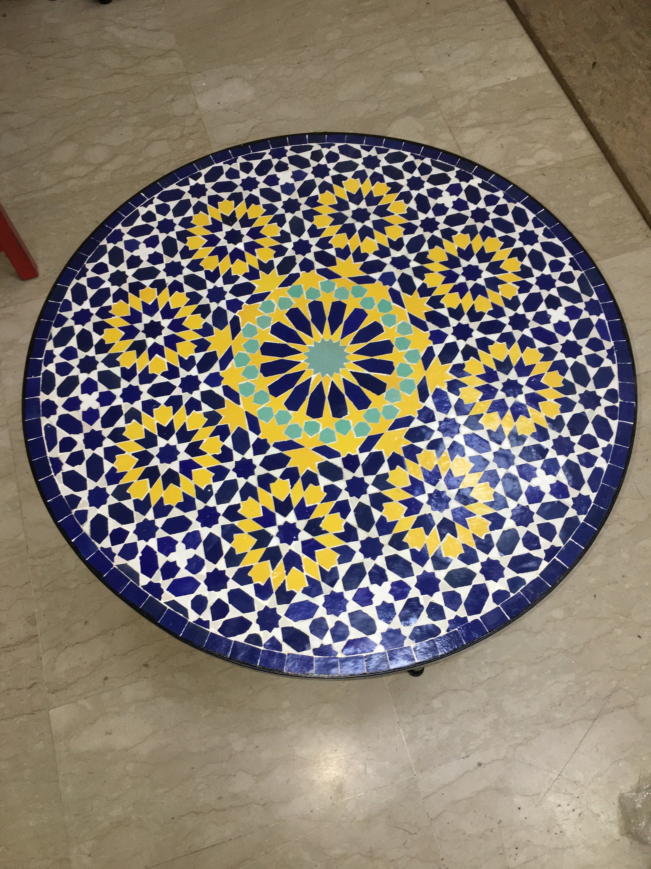 CUSTOMIZABLE Mosaic Table outdoorindoor coffee Table 100 Etsy