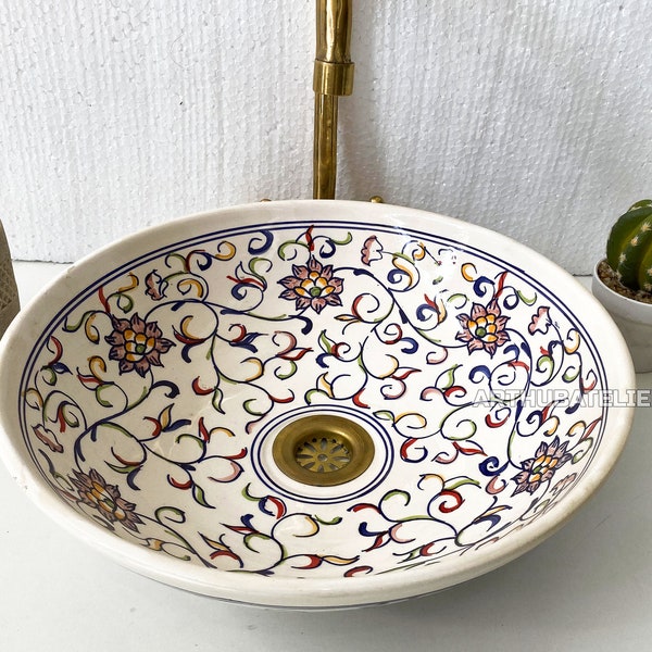 Hand Painted Sink Etsy